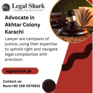 Advocate in Akhtar Colony Karachi