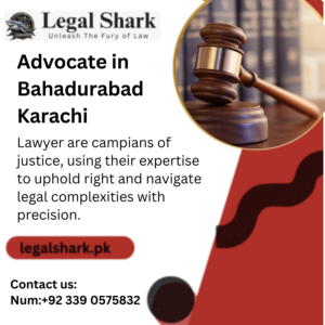 Advocate in Bahadurabad Karachi