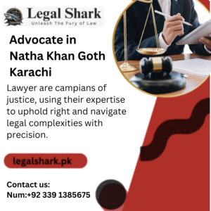 Advocate in Natha Khan Goth Karachi